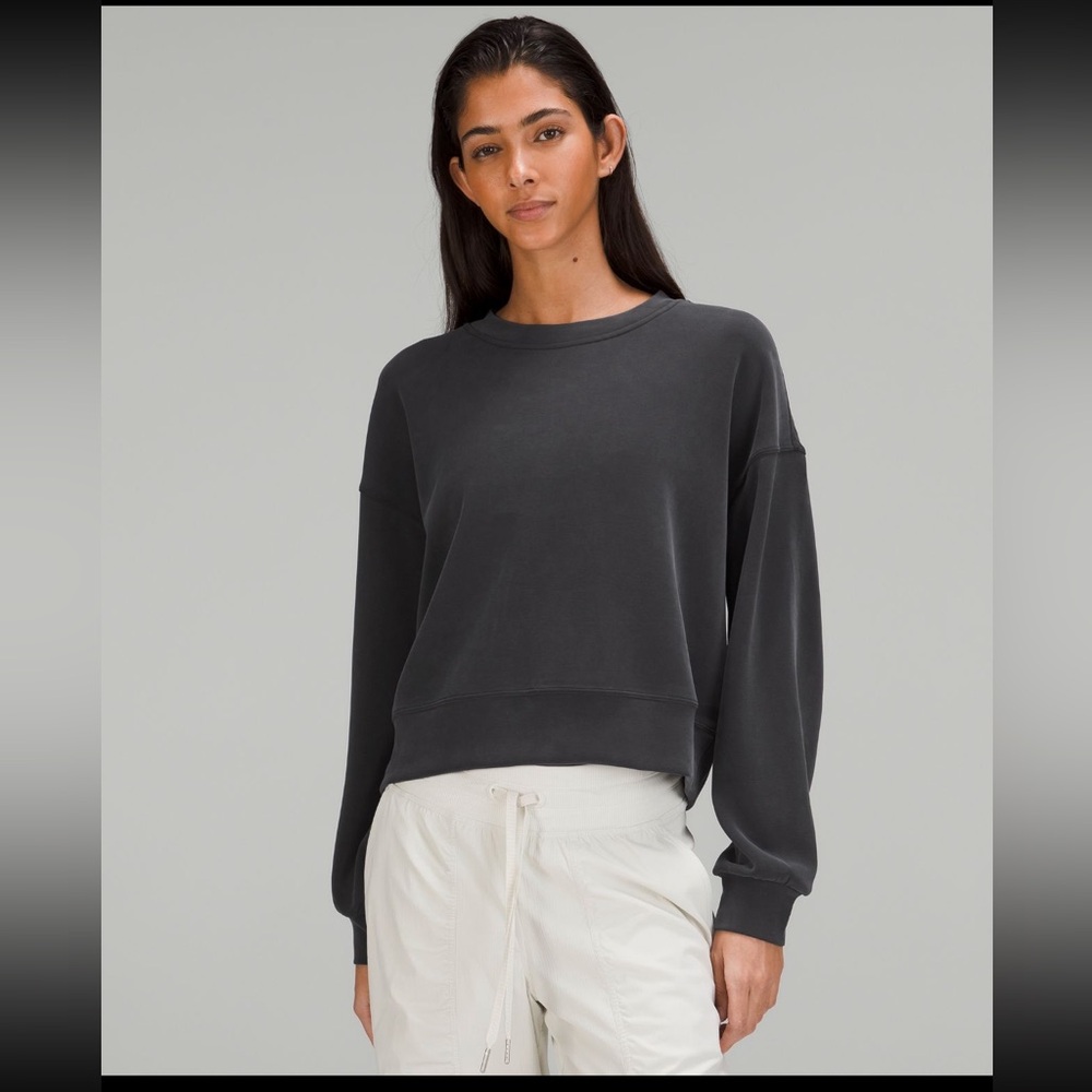 Lululemon Softstreme Perfectly Oversized Cropped Crew